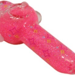 Pink Emoji Glitter Pipe