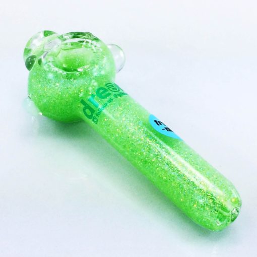 green glitter pipe 7 large liquid pipes