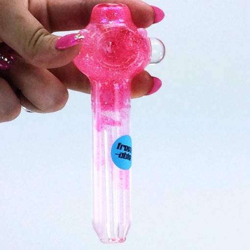 pink glitter pipe 2 large liquid pipes