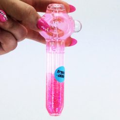 pink glitter pipe 3 large liquid pipes