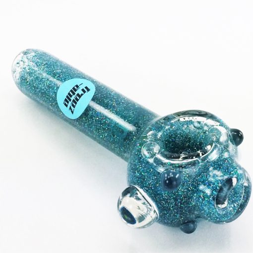 teal glitter pipe 5 large