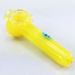 gold glitter pipe 7 large glass pipes