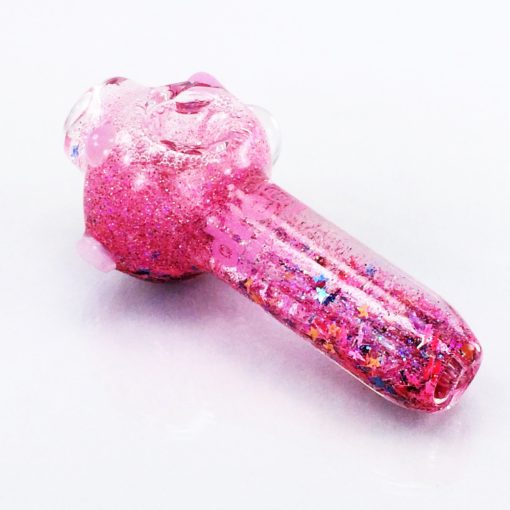 pink galaxy pipe 7 small liquid pipes