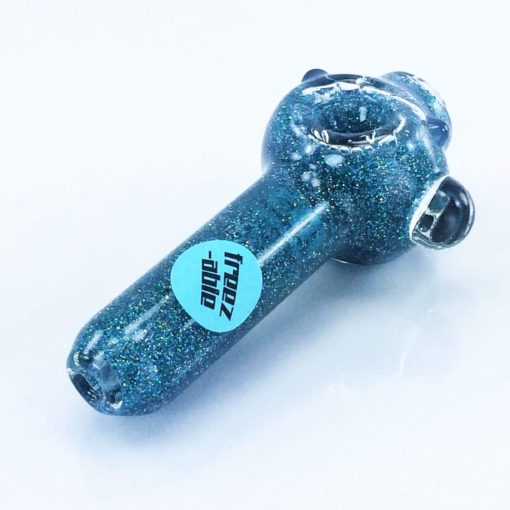 teal glitter pipe 1 small liquid pipes