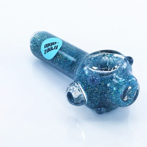 teal glitter pipe 2 small liquid pipes