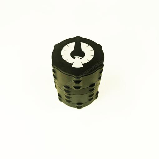 black metal herb grinder